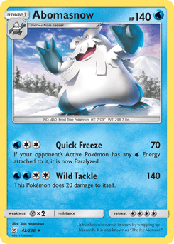 Abomasnow #42