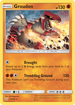 Groudon #113