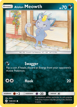 Alolan Meowth #128