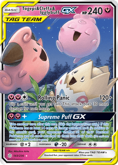 Togepi & Cleffa & Igglybuff-GX #143