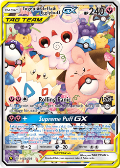 Togepi & Cleffa & Igglybuff-GX #143a