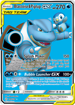 Blastoise & Piplup-GX #214