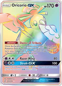 Oricorio-GX #255