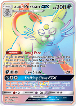 Alolan Persian-GX #257