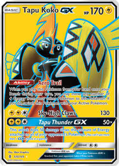 Tapu Koko-GX #135