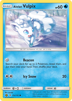 Alolan Vulpix #21a