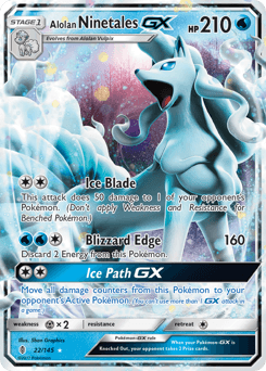 Alolan Ninetales-GX #22