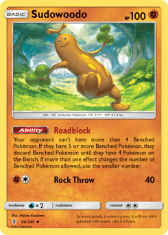 Sudowoodo #66