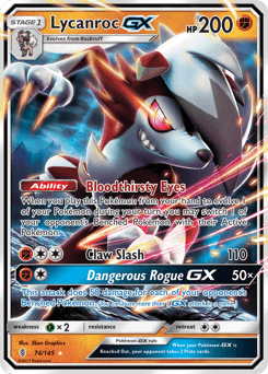 Lycanroc-GX #74
