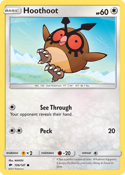 Hoothoot #106