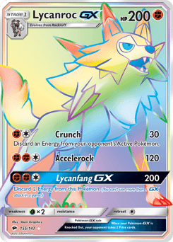 Lycanroc-GX #155