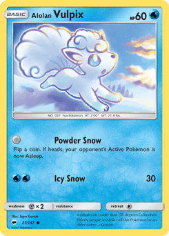 Alolan Vulpix #27