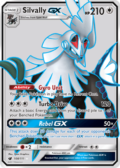 Silvally-GX #108