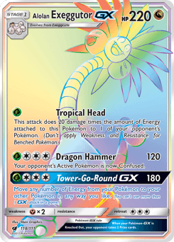 Alolan Exeggutor-GX #118