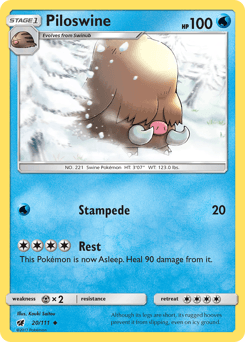Piloswine #20