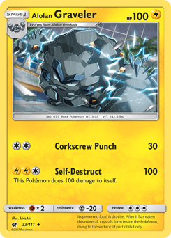 Alolan Graveler #33