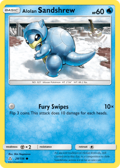 Alolan Sandshrew #28