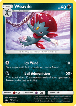 Weavile #74