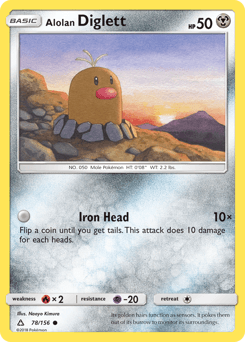Alolan Diglett #78