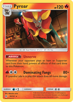 Pyroar #19