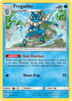 Frogadier #23