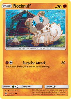 Rockruff #75