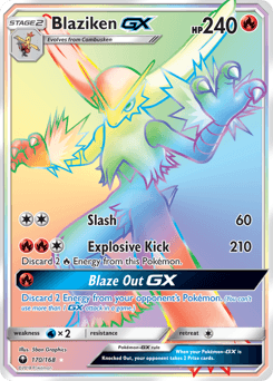 Blaziken-GX #170