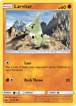 Larvitar #74