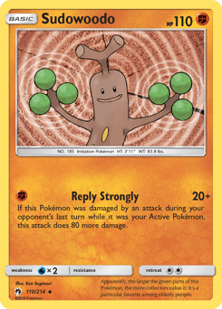 Sudowoodo #110