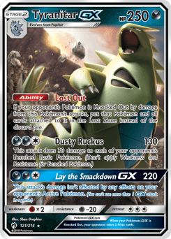 Tyranitar-GX #121