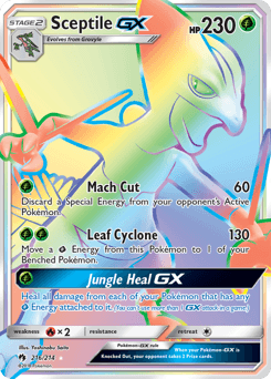 Sceptile-GX #216