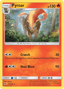 Pyroar #51