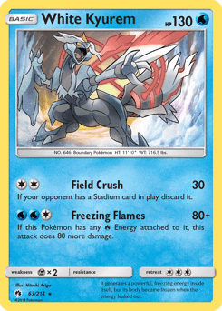 White Kyurem #63