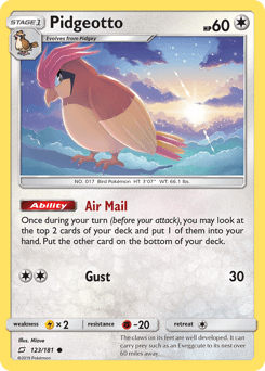 Pidgeotto #123