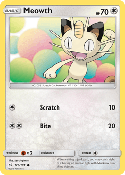 Meowth #125