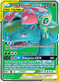 Celebi & Venusaur-GX #159