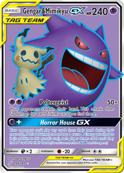 Gengar & Mimikyu-GX #164