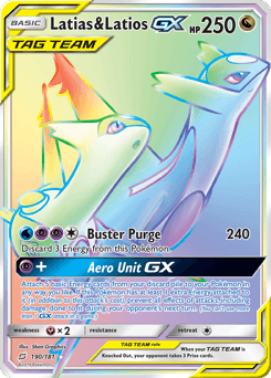 Latias & Latios-GX #190