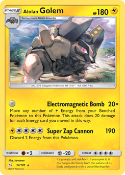 Alolan Golem #37