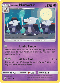 Alolan Marowak #64