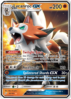 Lycanroc-GX #82