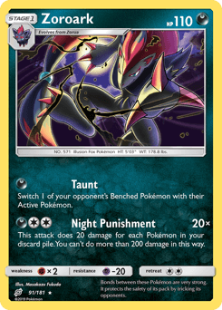 Zoroark #91