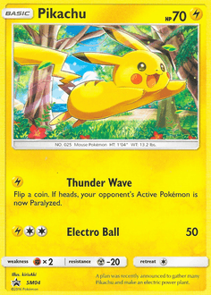 Pikachu #SM04