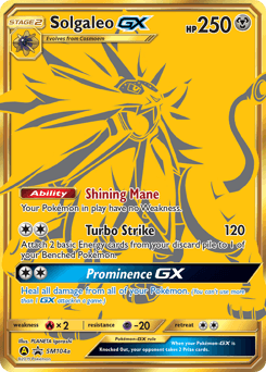 Solgaleo-GX #SM104a