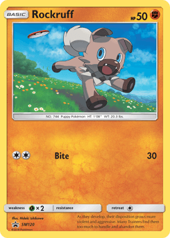 Rockruff #SM120