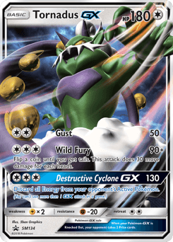 Tornadus-GX #SM134