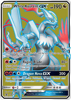 White Kyurem-GX #SM141
