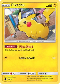 Pikachu #SM157