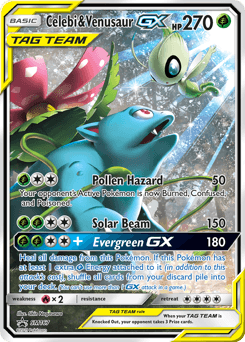 Celebi & Venusaur-GX #SM167