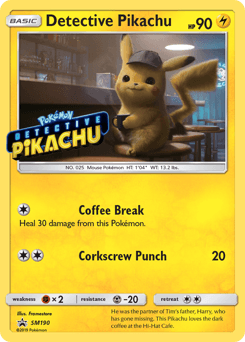 Detective Pikachu #SM190